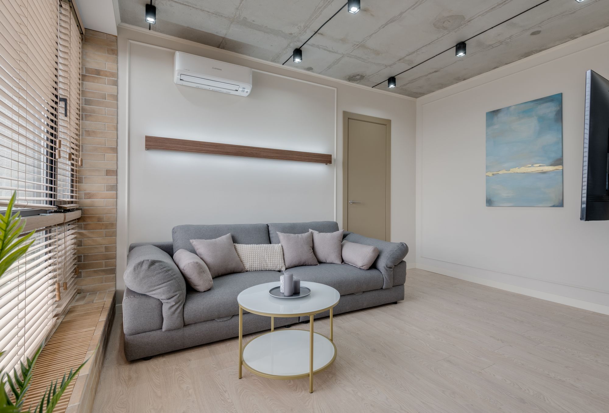 Wohnraumgestaltung — elegantes Wohnzimmer